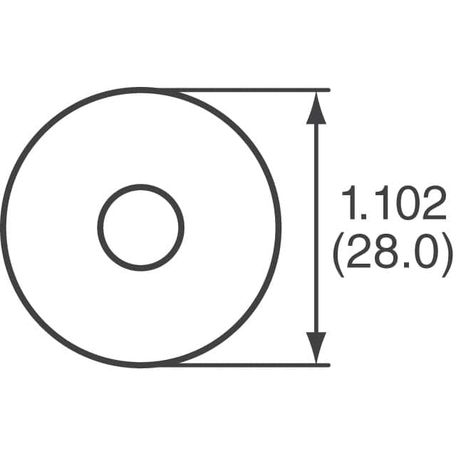 742701110 Würth Elektronik  Kabelferrite
